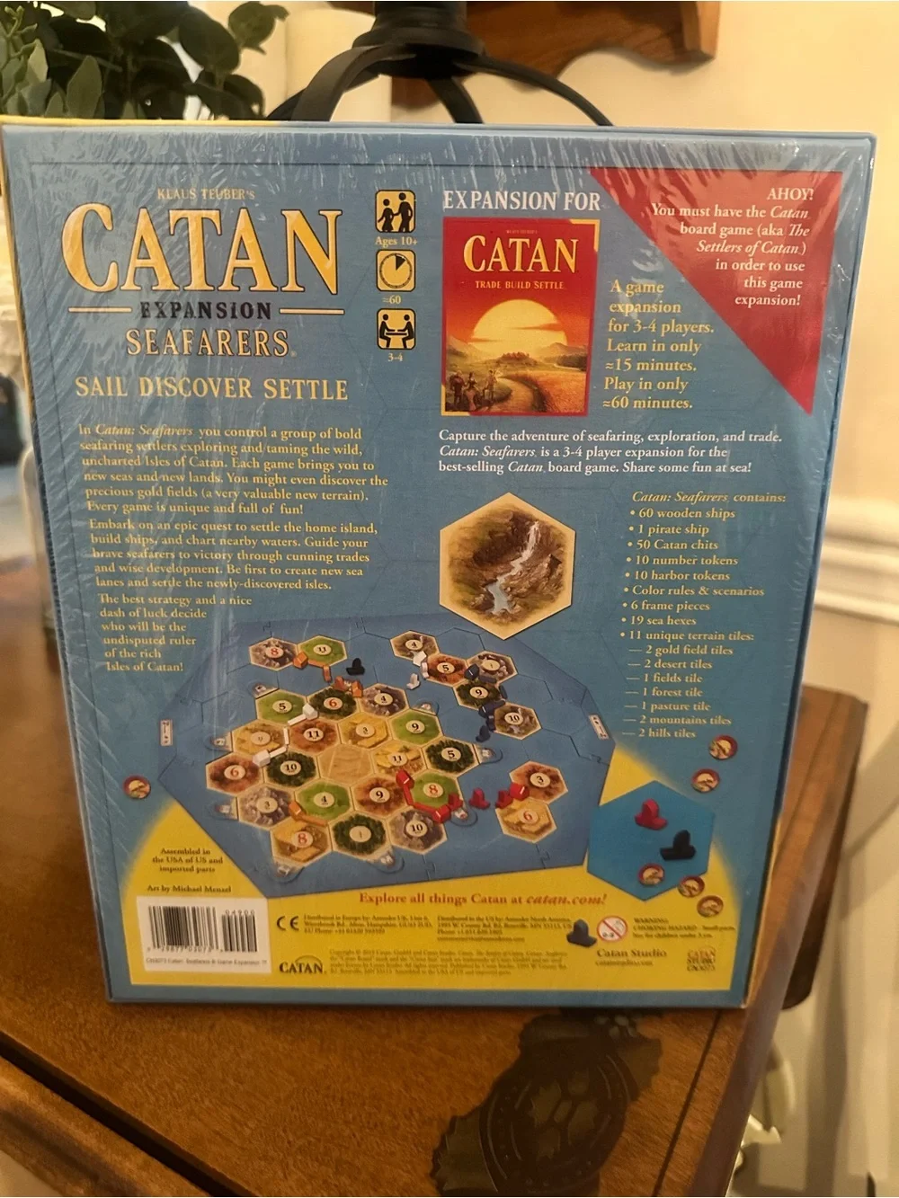 CATAN Seafarers Expansion - Blue Box NEW